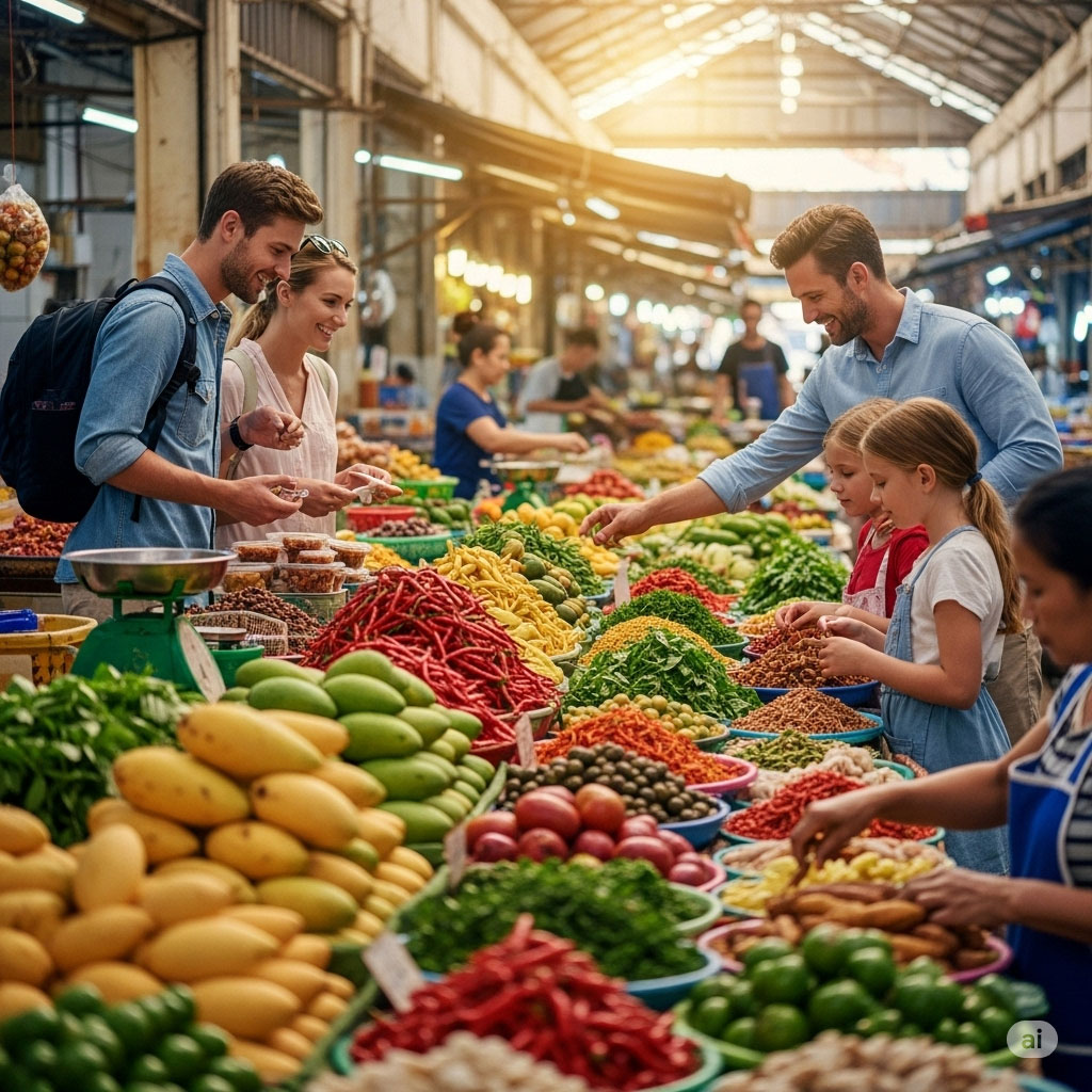 Reisetrend Shopping: Touristischer Höhepunkt Lebensmitteleinkauf